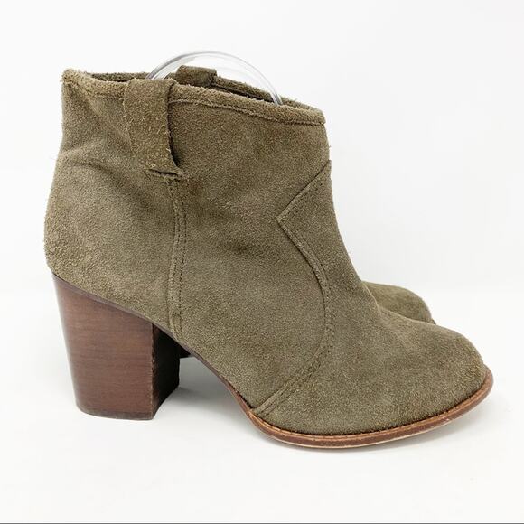 Splendid Lakota Brown Suede Leather Ankle Boots - Picture 1 of 6
